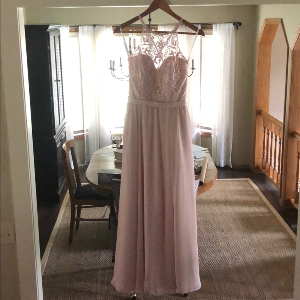 Blush Bridesmaid Dress